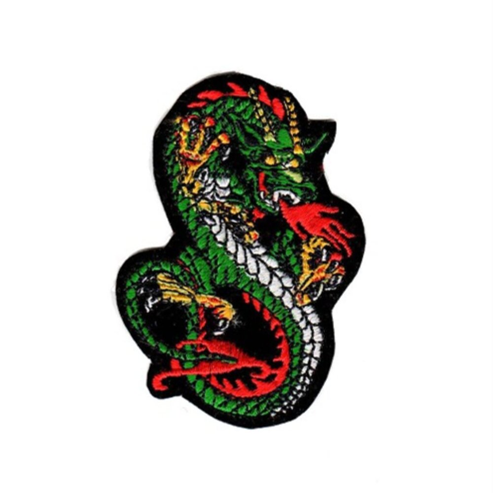 Hot Leathers Unisex Chinese Dragon 2"x2.75" Embroidered Patch